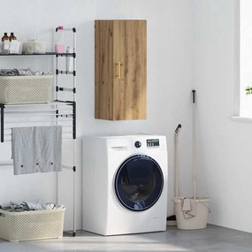 vidaXL Armário de parede Carvalho Artesanal 34,5 x 34 x 90 cm