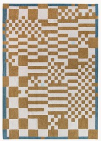 Tapete lavável em jacquard para interior e exterior Chess