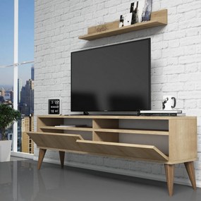 Móvel para TV Best – Carvalho – 150x50x30 cm