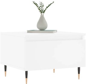Mesa de centro 50x46x35 cm derivados de madeira branco
