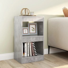 vidaXL Estante/divisória 40x30x72 cm cor cinzento cimento