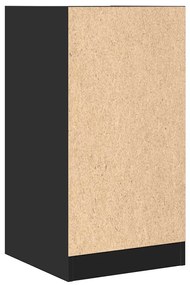 Armário boticário 40x41x77,5 cm derivados de madeira preto