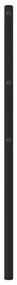 Cabeceira de cama 160 cm metal preto