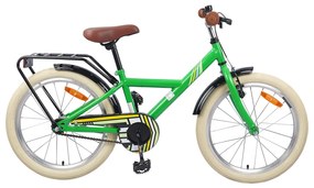 vidaXL Bicicleta Infantil 20 Polegadas para 6-11 Anos Verde