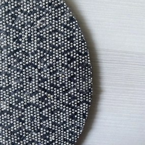 Tapete Torino – 40x60 cm – Cinzento, Castanho, Branco e Preto