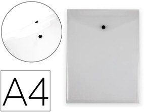 Pasta Dossier com Mola Polipropileno Din A4 Formato Vertical com Fole Transparente