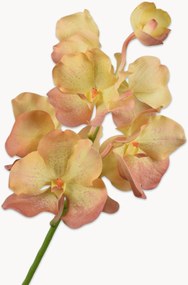 Flores artificiais artesanais Vanda, conjunto de 2