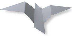 Candeeiro de Parede Pacali - Cinzento - 56 x 14 x 24 cm