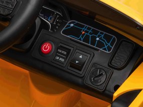 Jipe elétrico para crianças Ford Ranger,12V com pneus de borracha, banco em pele sintética Cinzento