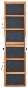 Rampa para cães 120x30 cm madeira de abeto maciça cinzento
