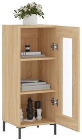 Aparador 34,5x34x90 cm madeira processada cor carvalho sonoma