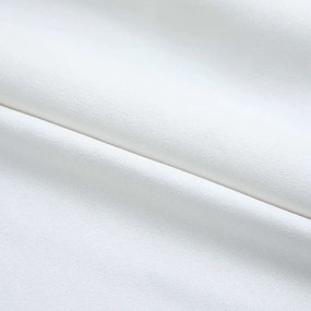 Cortinas blackout com ganchos 2 pcs 140x245 cm branco sujo