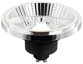 Lâmpada LED GU10 AR111 regulável em 3 passos Kelvin 10W 800 lm 2700 - 3700K