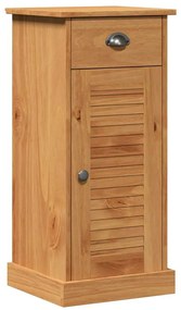 Conjunto de Móveis para Banheiro com gaveta 5 pcs castanho mel