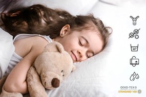 Cama infantil Wave sereia 140x70 com gaveta branca - colchão e estrado incluído