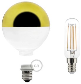 Modular LED Decorative Light bulb with Gold Semisphere 4,5W E27 Dimmable 2700K