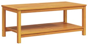 Mesa de Café 70x40x45 cm Madeira de Acácia Maciça