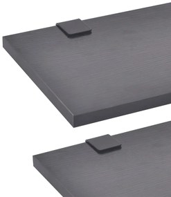 Móveis casa de banho 9 pçs e conjunto de bacia, preto