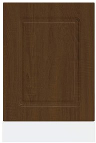 Painel máquina lavar louça Kalmar 45x1,5x67cm carvalho castanho
