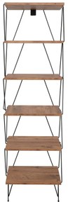 Estante Balaban – Cor Pinho – 46 cm x 165 cm x 30 cm