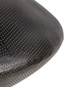 Candeeiro de suspensão oriental preto com dourado 60 cm - Radiance Oriental