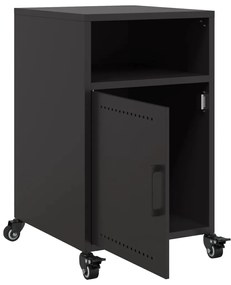 Mesa de cabeceira 36x39x59 cm aço preto