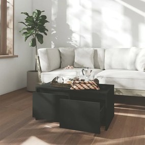Mesa de centro 90x50x41,5 cm derivados de madeira preto