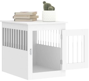 Móvel casota para cão 55x75x65 cm derivados de madeira branco