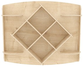 Prateleira de Parede Ato – Carvalho – 81,6 x 61,8 x 15 cm