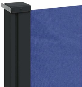 Toldo lateral retrátil 117x300 cm azul