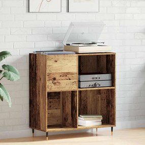vidaXL Armário para discos de vinil carvalho artisiano 85 x 38 x 89 cm