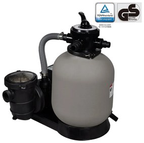 Bomba de filtro de areia 600 W 17000 l/h