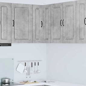 vidaXL Armário de Cozinha Kalmar Cinzento 57 x 57 x 80 cm