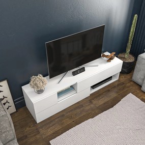 Móvel TV Morton – Branco – 160x37,7x40 cm