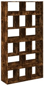 Estante 100x33x187,5 cm derivados de madeira carvalho fumado