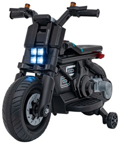 Mota elétrica para crianças 6V, Future 88, 3 a 5 anos Preta