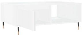 Mesa de centro 90x60x35 cm derivados de madeira branco