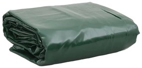 vidaXL Lona 5x8 m 650 g/m² verde