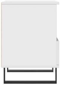 Mesa de cabeceira 40x35x50 cm derivados de madeira branco