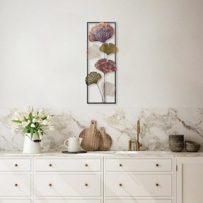 Acessório Decorativo de Parede em Metal Bys-075 – Multicolor – 32 x 90