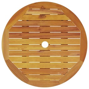 Conjunto de Móveis de Exterior Manual 3 pcs 70 x 70 x 75 cm