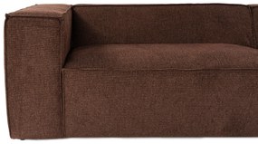 Sofá de 4 Lugares Lora – Castanho – 300x108x65 cm