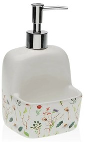 Dispensador de Sabão Versa Sansa Bloemen Cerâmica (9,4 X 17,8 X 10,5 cm)