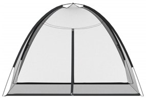Rede mosquiteira com portas malha 220 200x150x140 cm preto