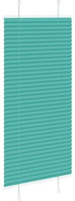 Plissado Cego Gasolina verde 65x150 cm Largura Tecido 64,4 cm