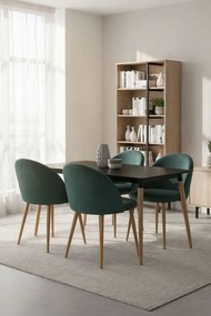 Pack 4 Cadeiras Vint Veludo - Verde