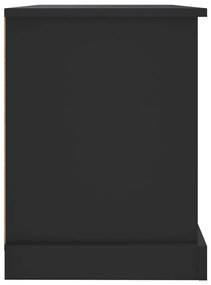 Móvel de TV 73x35,5x47,5 cm derivados de madeira preto