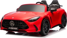 Carro elétrico para Crianças 24V, 2 Lugares, 4x4  Mercedes-Benz GT63 AMG, Rodas de espuma EVA, assento Couro ecológico Vermelho
