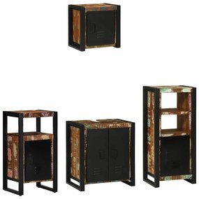 Conjunto de Móveis para Banheiro com prateleira com armazenamento com
