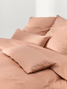 Capa de edredão em cetim de algodão Comfort